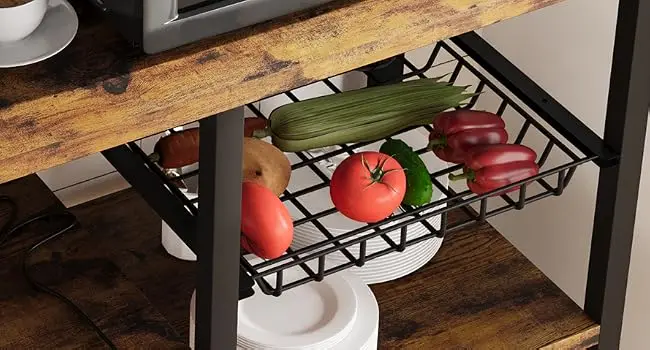 bakers rack