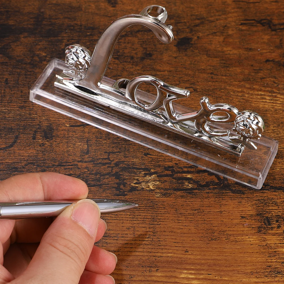 

Sign Premium Metal Guest For Party Signing Silver Chic Pen Anniversary Birthday Event Party Guest Pen Decor