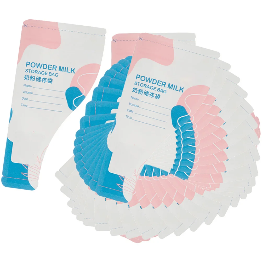

30Pcs Milk Powder Storage Bags Disposable Portable Formula Travel Pouches Food Storage Sealed Vacuum Powder Container