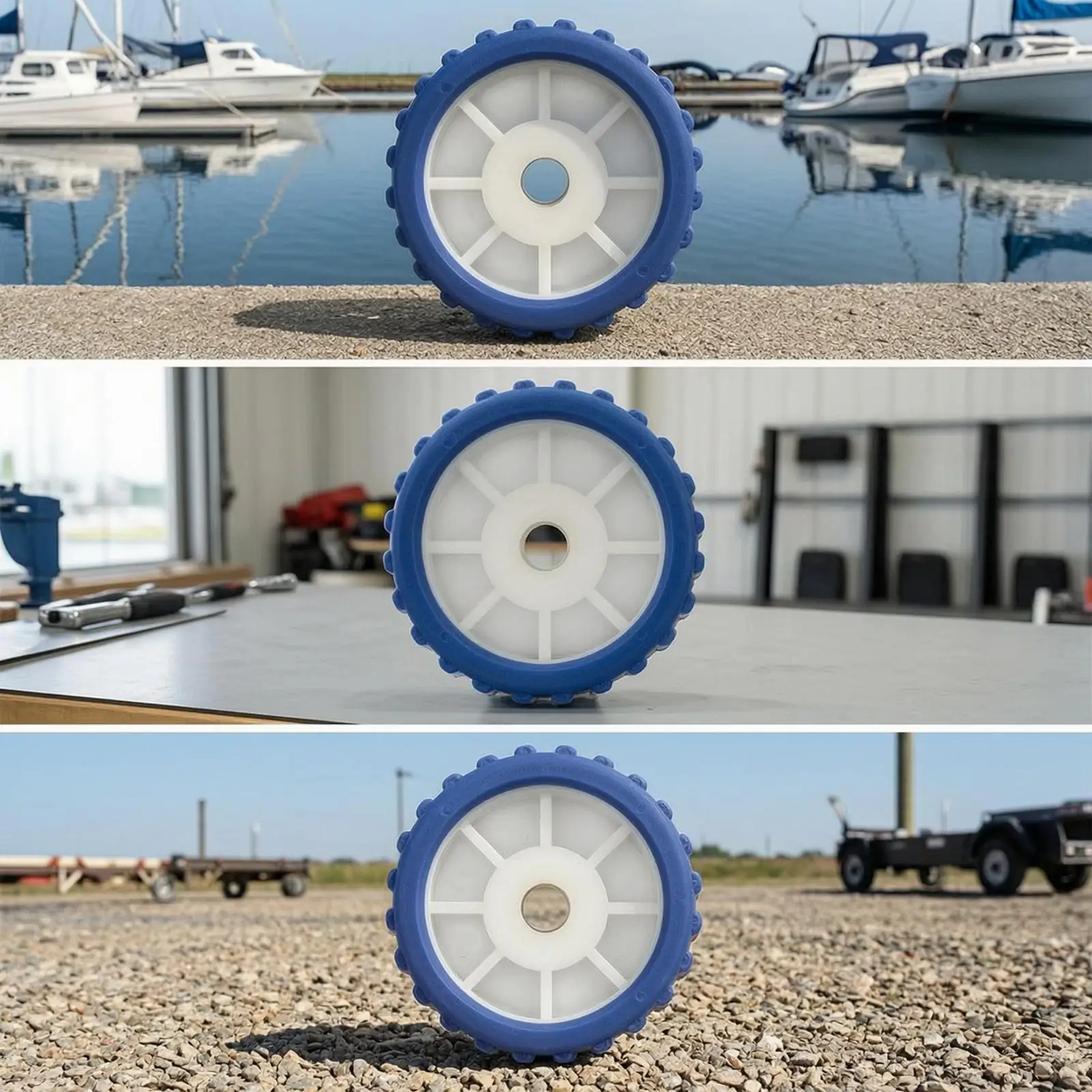 Boat Trailer Keel Roller Molded Boat Trailer Roller Marine-Grade
