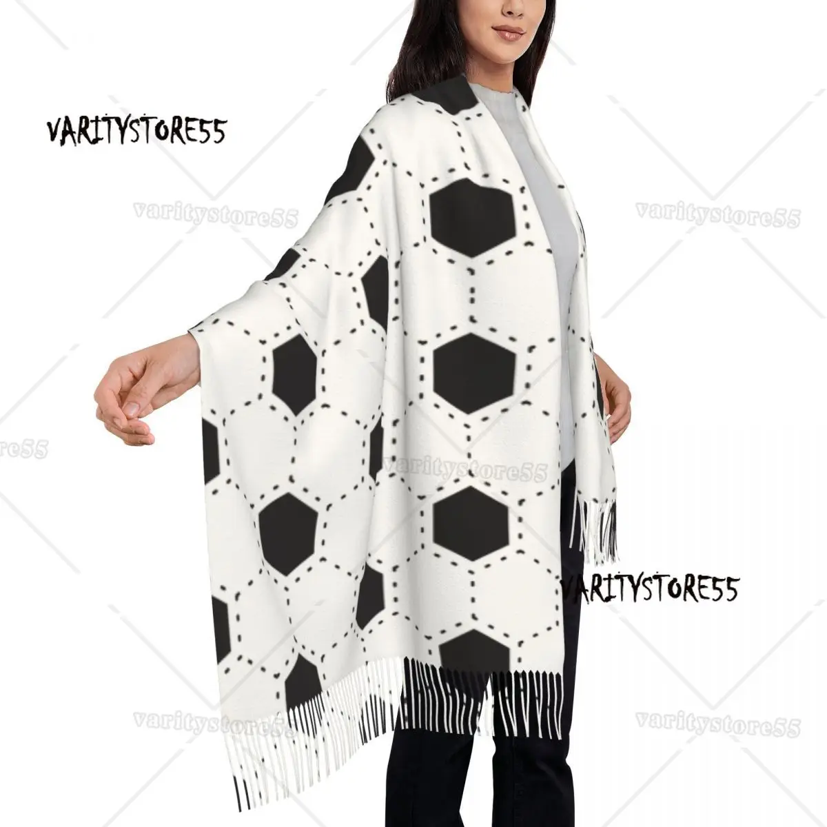 Football Soccer Ball Pattern Shawls and Wraps Evening Dresses Womens Shawls Wraps Dressy Shawls and Wraps for Evening Wear