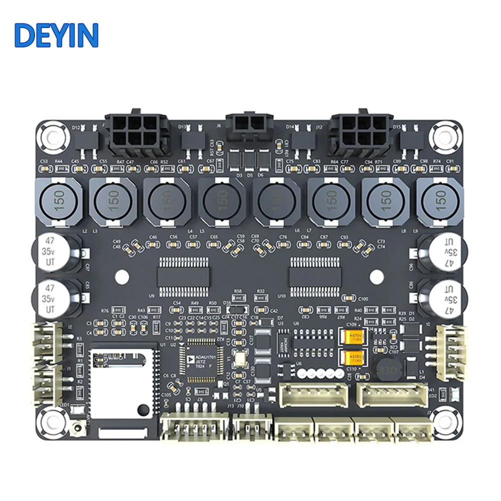 ADAU1701 DSP Bluetooth Amplifier Board 5.0 4x30W Support 4.0/2.1/2.0 Max 120W Qualcomm Bluetooth 5.0 Chip HIFI Audio System 4.2