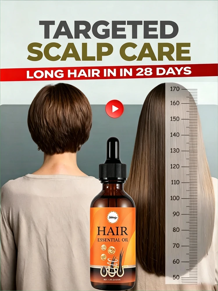 2026Fast Hair Growth  Serum,Crazy Traction Alopecia Serum,Anti Hair Break Thicken Hair,Scalp Repair Loss Treatment for Men Women
