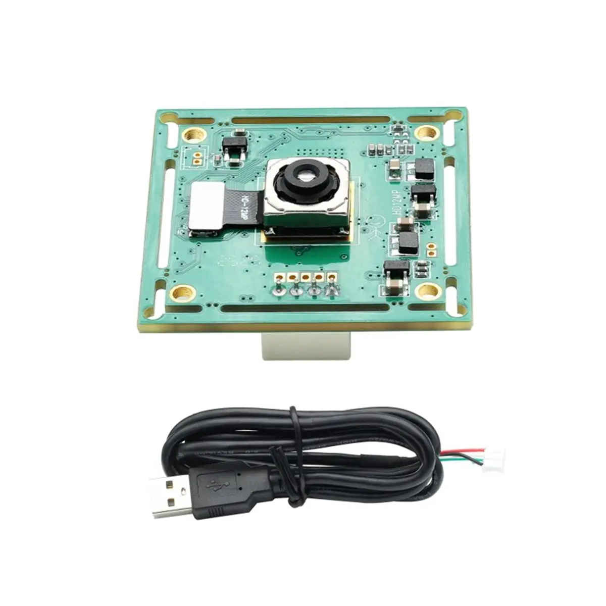 “QUALITY EXCELLE“12MP USB Camera Module 4K Auto Focus Webcam Module IMX362 Sensor No Distortion Lens Plug and Play