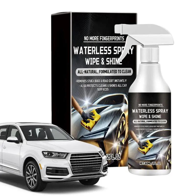 Car Spray Cleaner No Water Automotive Cleaning Spray Vehicle Detailing Spray Car Exterior Care Supplies For Most Vehicles