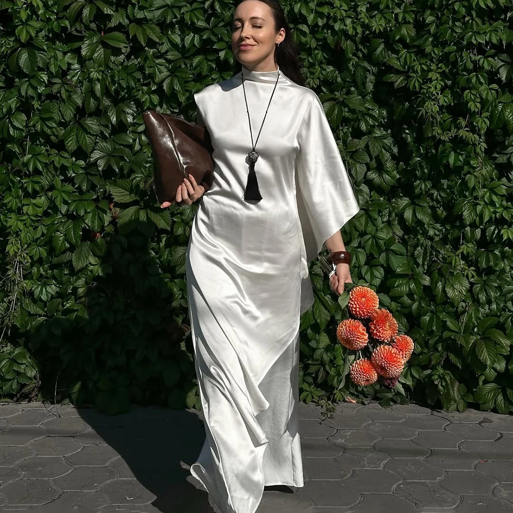 

Talenza Luxury Evening Dresses Women Fashion Solid One Shoulder Irregular Dress Elegant High Street Party Looks Female Dresses