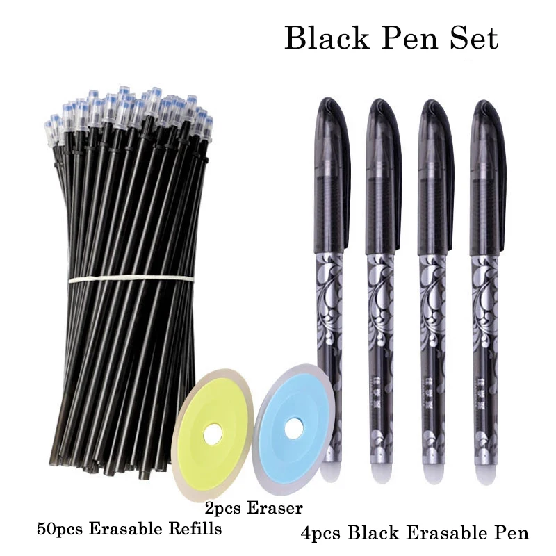 Buntes Radierstift-Set mit Radierbarer Nachfüllpackung für Schulbedarf – Detail 5