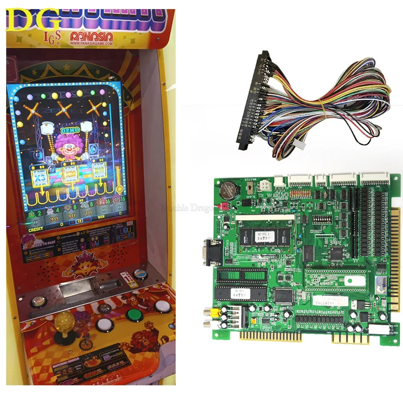 Pre-own Clown Carnival Motherboard for Slot Game Machine Panasia IGS  (like new)