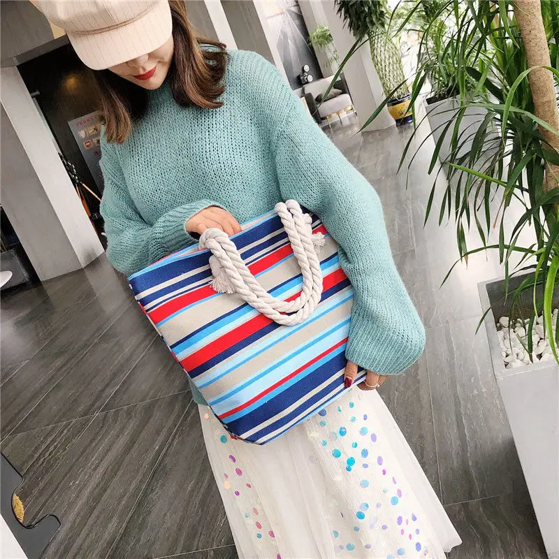 Ladies Shoulder Bags Mommy Bags Canvas Tote Bag Travel Boho Tote Bags Fashion Women Bags bolsos de mujer handbag sac cabas