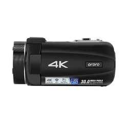 ORDRO Z88 4K Digital Video Camera Camcorder 10X Optical Zoom Vlog Filming Cameras, Vintage Red Black