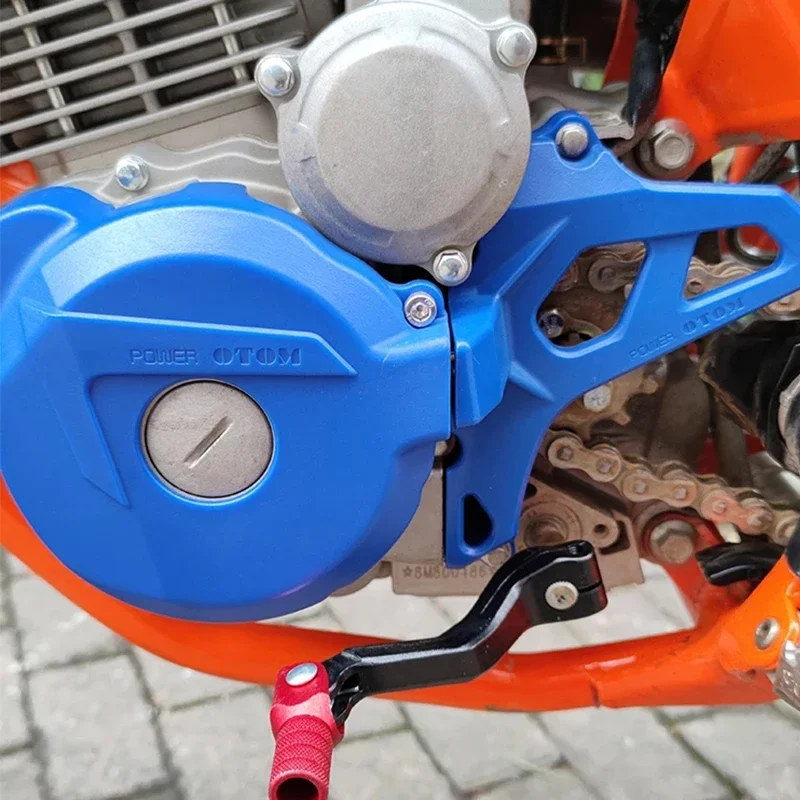 For ZONGSHEN CB250F KAYO GUIZUN BSE AVANTIS Motorcycle Magnetic Motor Protective Clutch Driver Sprocket Crankcase Ignitoin Cover