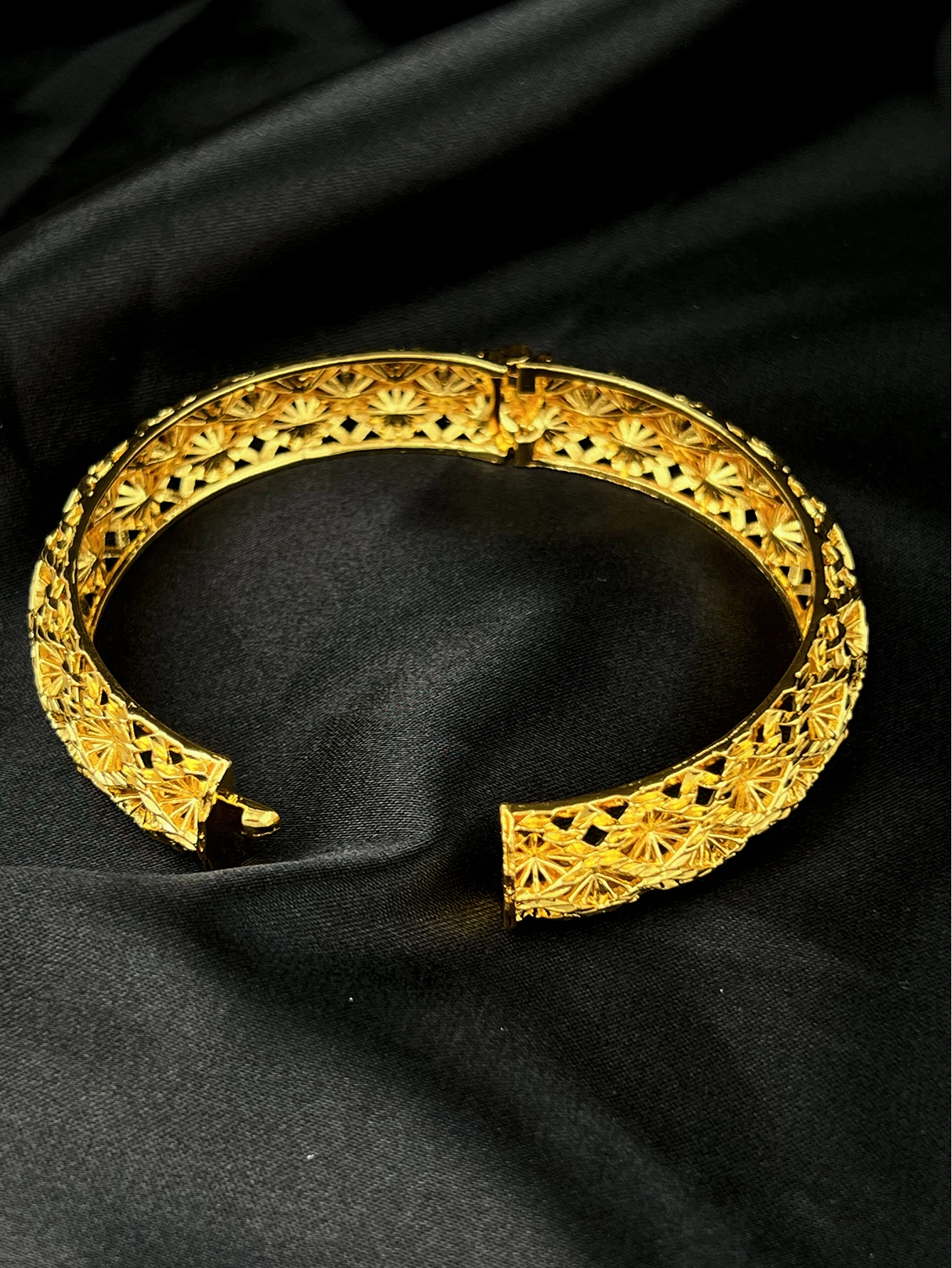ANIID Dubai Wedding Bangles Ethiopian Jewelry 24K Gold Color Africa Bracelets Women Arab Birthday Jewelry