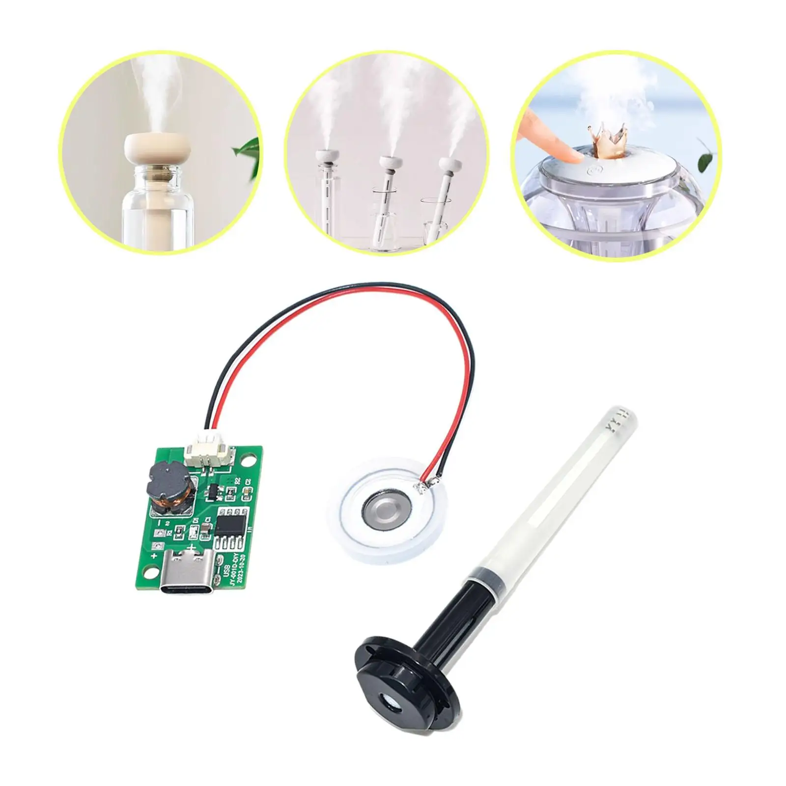 Humidifier Module Circuit Board Professional Easily Install Accessories Atomization Plates Simple to Use Atomization Disc 1Set