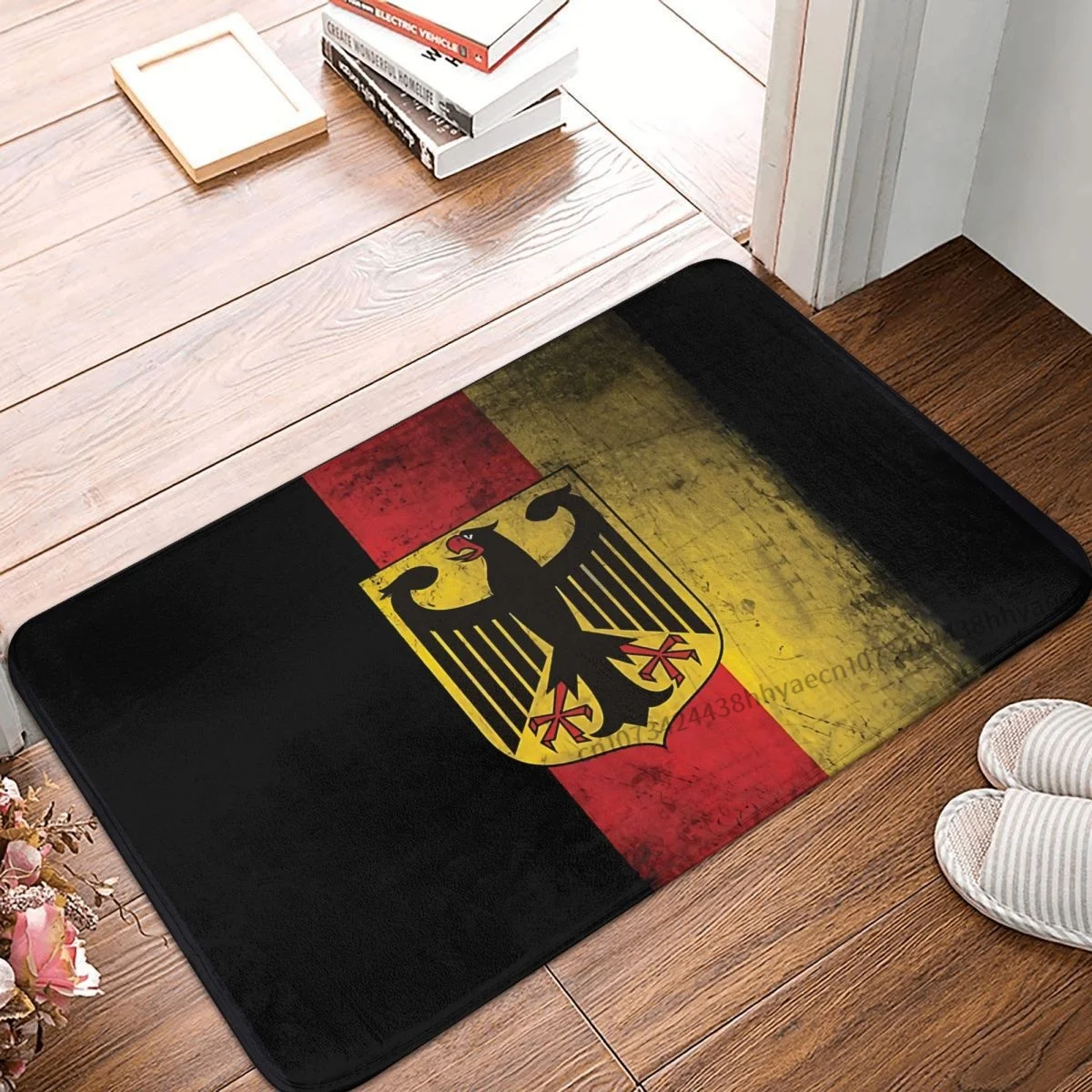 Hip Hop Kitchen Non-Slip Carpet Germany Flag Eagle Coat Of Arms Bundesadler Bedroom Mat Welcome Doormat Floor Decoration Rug