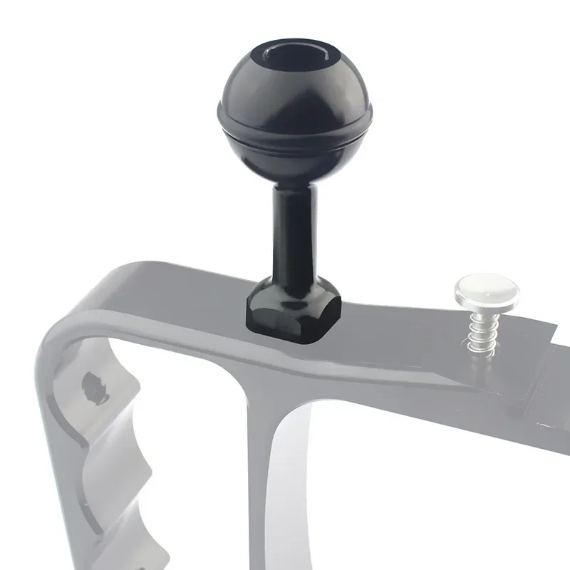 التصوير الفوتوغرافي سبائك الألومنيوم الكرة رئيس قوس ، مناسبة ل Gopro بطل ، 12 ، 11 ، الغوص ، 1,4