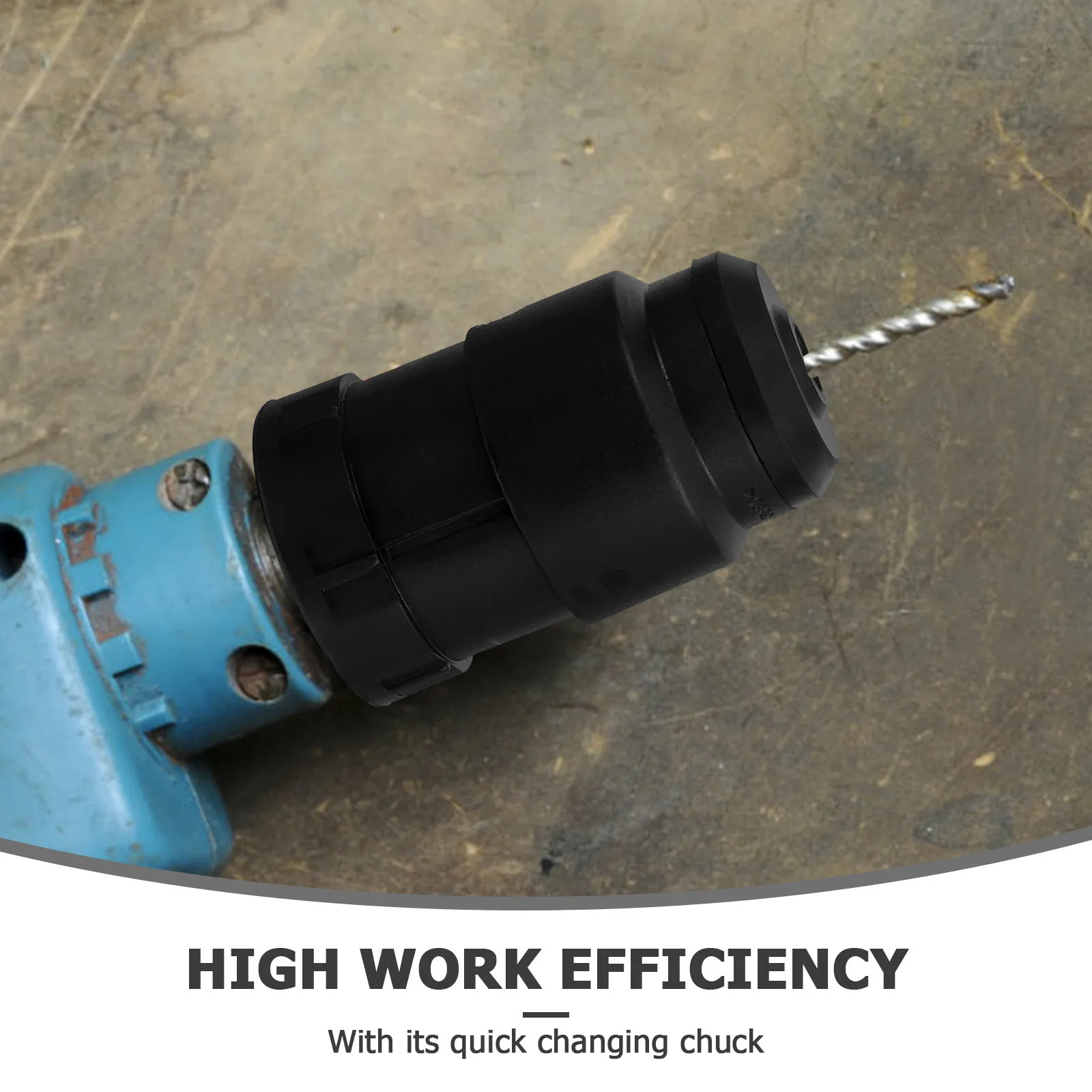 High Efficiency Drill Chuck Adjustable 24Mm-19Mm Quick Release Chuck Replacement for Electric Hammer Angle Drill