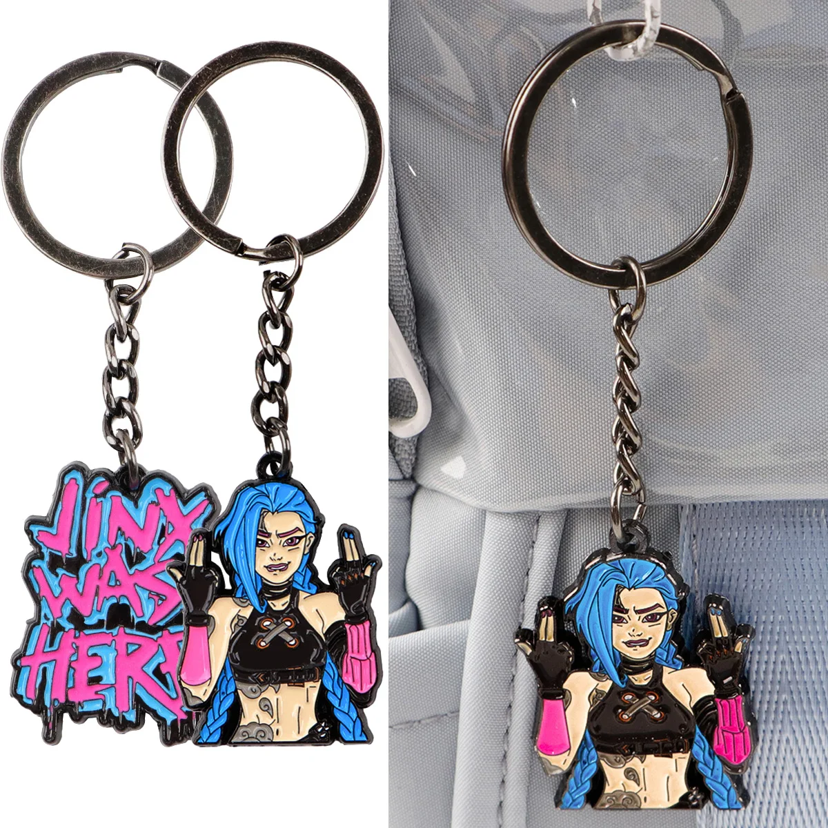

Game Figure Bag Charms Key Ring Keychain Pendant Car Friends Couple Jewelry Toys Gift Fashion Cosplay Accessories