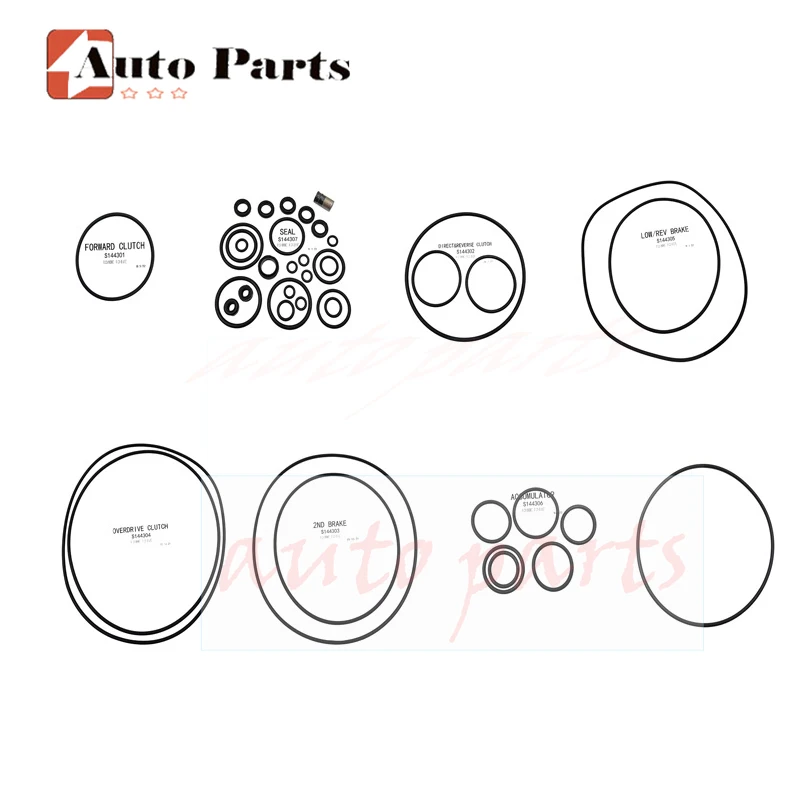 

U340E Transmission Repair Repair Kit U340E Rubber Ring Wrapped For Toyota Yaris Corolla Car Accessories