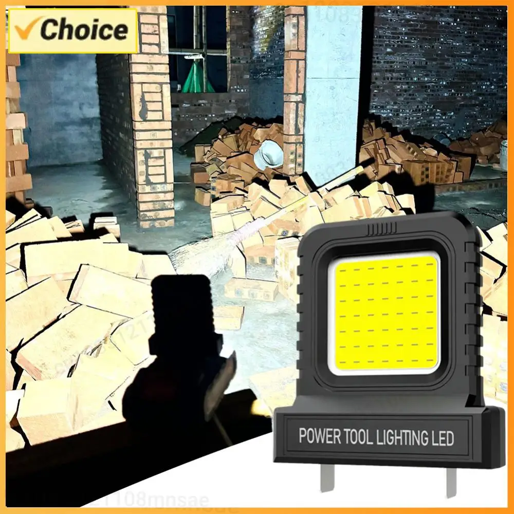 

Миниатюрный карманный рабочий фонарь 14 Вт с 2 режимами освещения, суперяркий прожектор для гаража, ремонта автомобилей, кемпинга, рыбалки