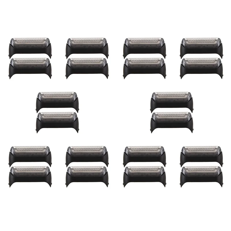 

20 шт. электрическая сетка, прочная бритвенная головка, детали для Braun 10B/20B, модель 190, 180, 170 1775-B61B