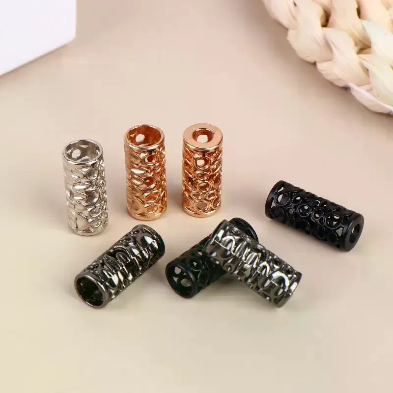 10Pcs Metal Buckle Cord Lock Stopper Adjust Clasp Clothes Pants Shoes Rope End Toggle Clip Button Non-slip DIY Accessories