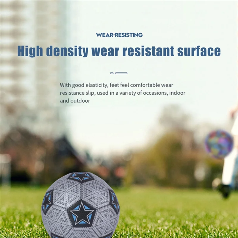 1 PCS Size 5 Professional Soccer Ball For Training Football Ball Competition Outdoor Football PVC-B60B