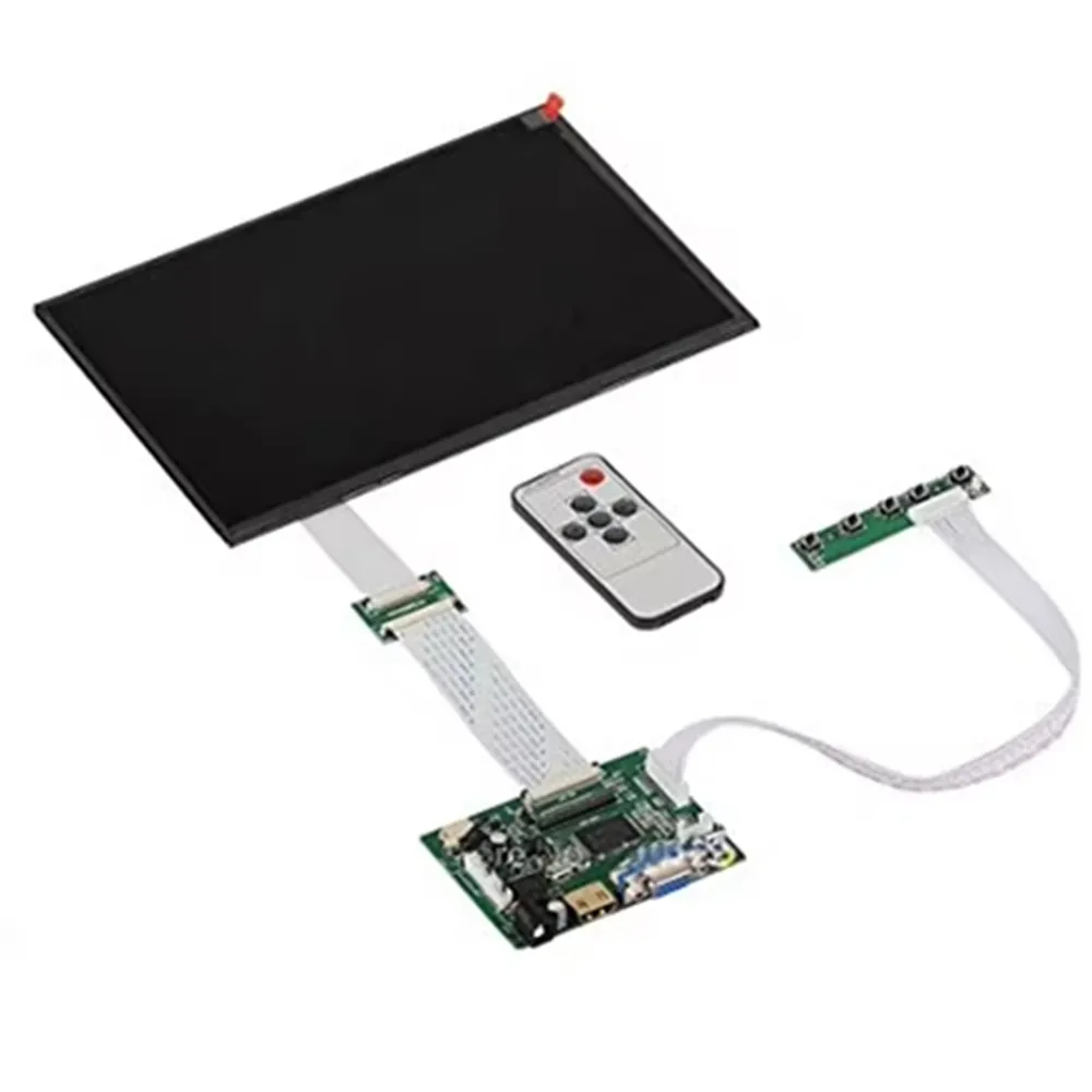 

10.1 EJ101IA-01G 1280x800 LCD Display Screen High Resolution Monitor Remote Driver Control Board 2AV VGA HDMI-Compatible