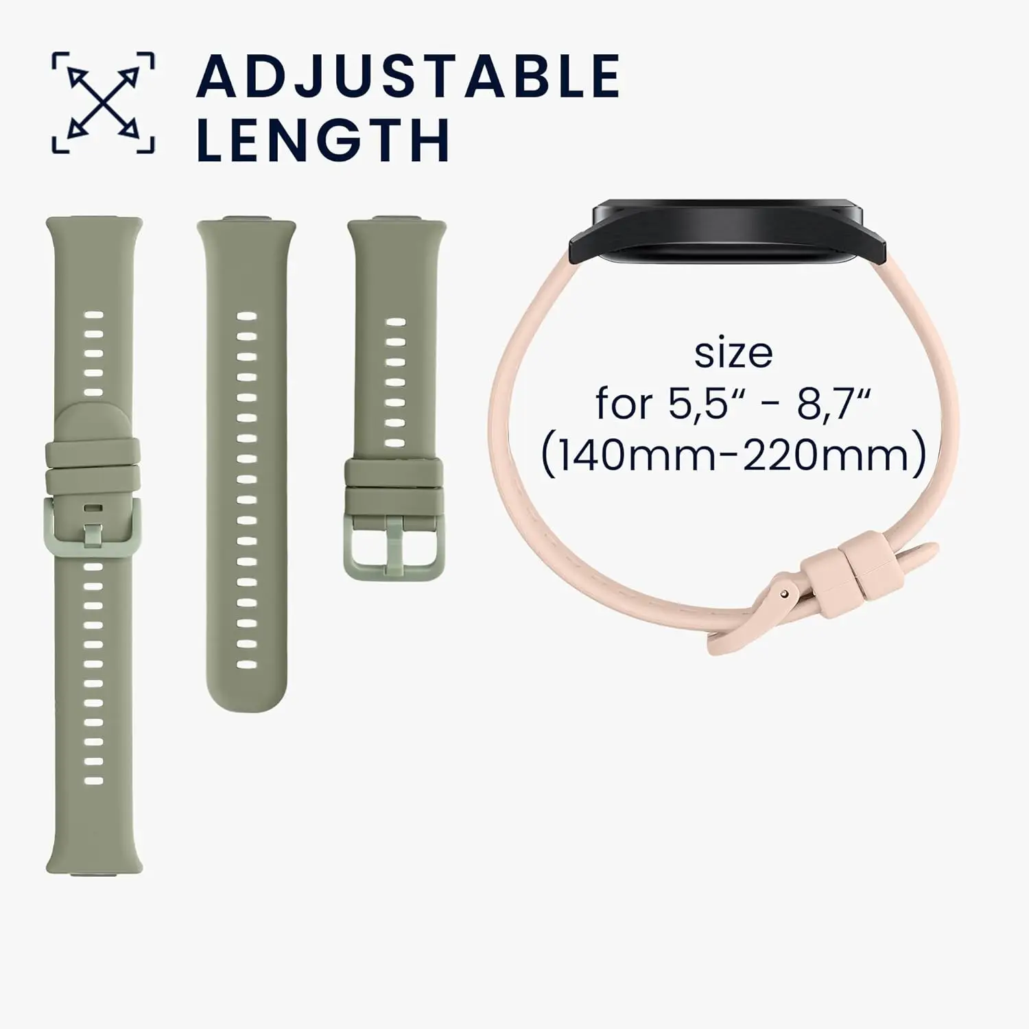 Спортивный ремешок Correa для часов Huawei Watch Fit 2, мягкий силиконовый браслет для умных часов Huawei fit2, аксессуары на запястье