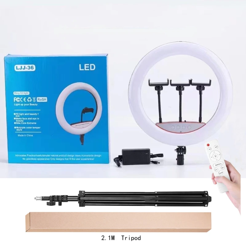 ring light 18 inch LED touch Ring Light with Stand