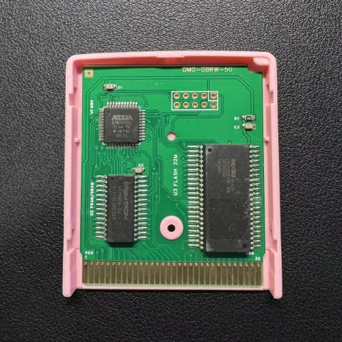 Pokemon Pink GBC Game Cartridge 16 Bit Video Game Console Card High Quality Shell English Language for GBC/GBA