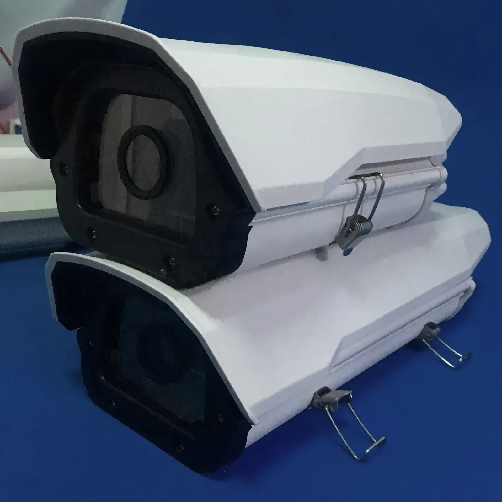 

14 Inch Large Shield Long CCTV Camera Housing Monitoring Protective Shell Waterproof Rainproof Security Camera Protection Case
