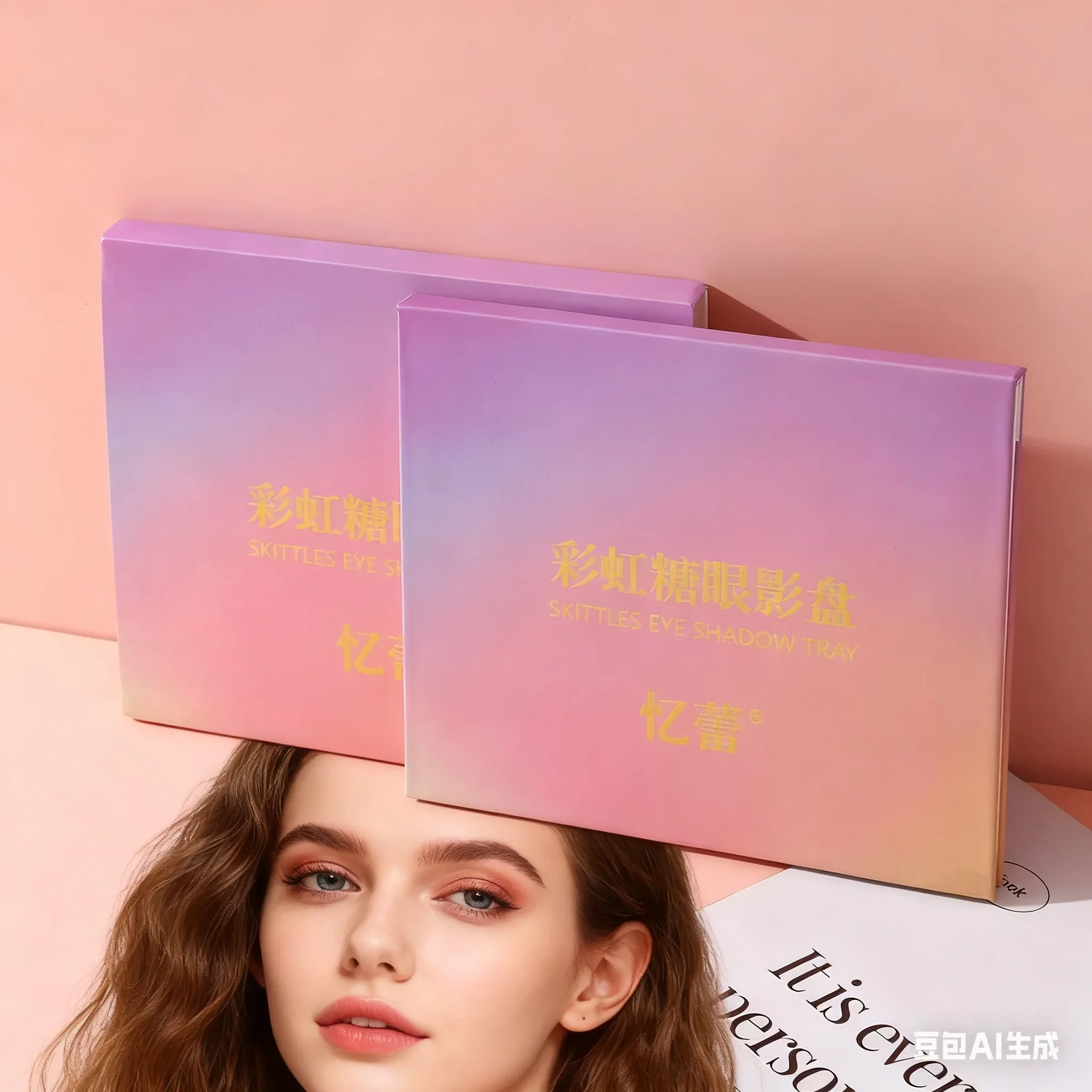 MUGELUUN Pink Eyeshadow Palette, Lucky Style with Stunning Matte Shimmer Shades Versatile for Everyday and Special Occ, 25 Color