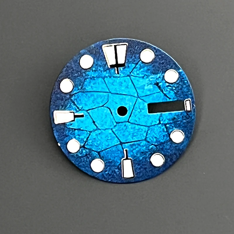 

SKX007 SKX009 6105 SRPD Goldfish Monster Turtle Case And Dial 28.5mm Dial C3 Green HN35 HN36 Movement Watch Dial