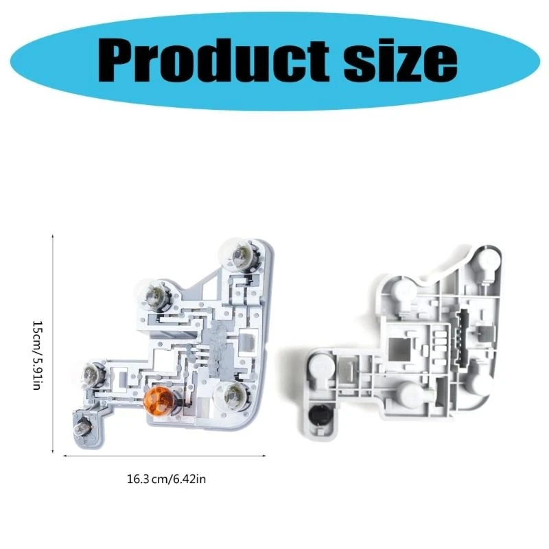 خلفية اليسار/اليمين مصباح المصباح ملحقات التلقائي للسيارات W204 C Saloon 07-10 استبدال A2048201500 A2048201600