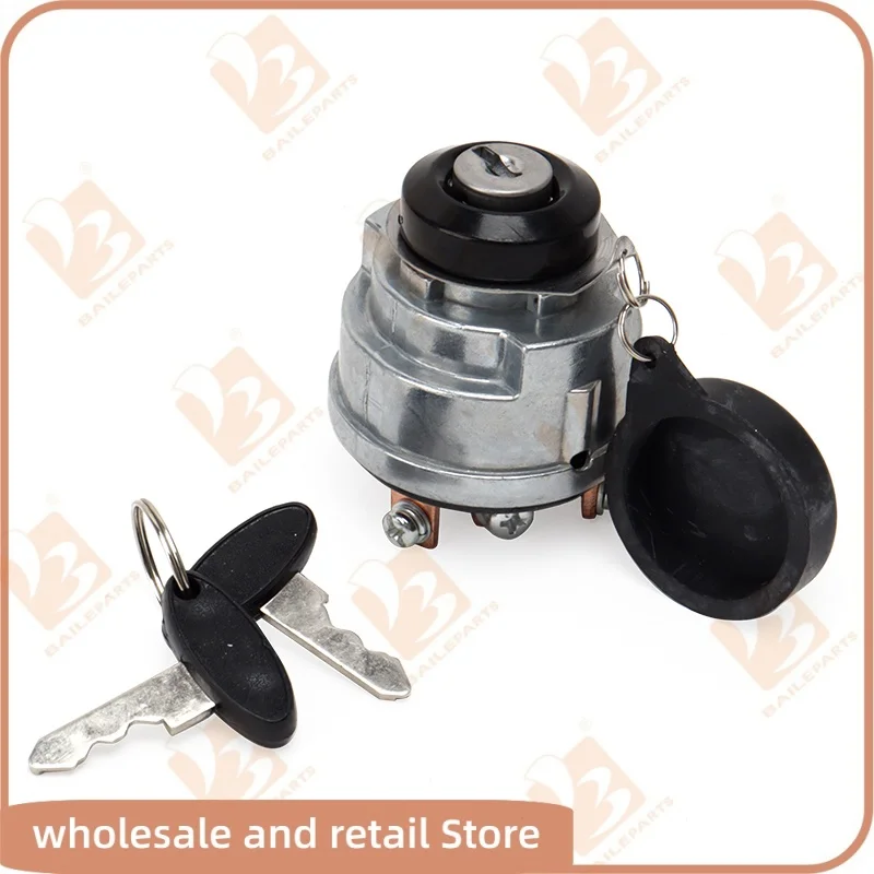 Para Kubota 66711-55130 interruptor de llave de encendido Tractor B4200 B5100 B5200 6671155130 interruptor de llave de encendido 2