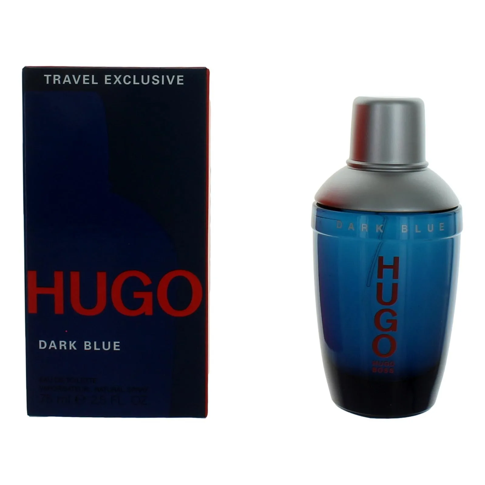 Hugo Dark Blue de Hugo Boss, Spray EDT de 2.5 oz para Hombre