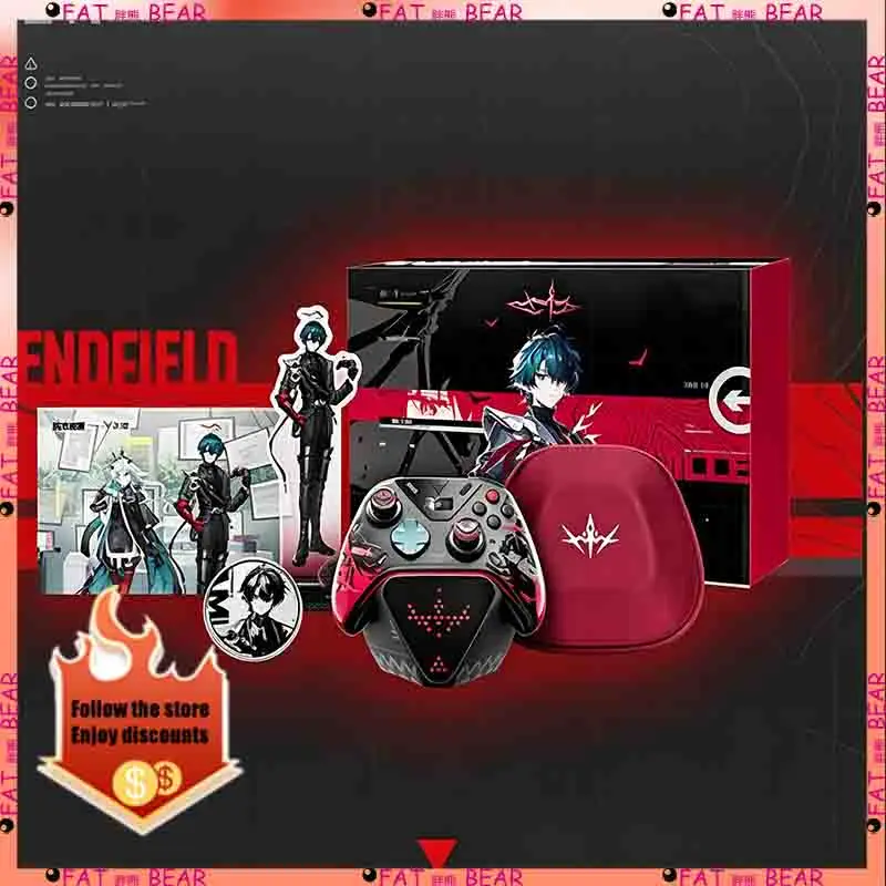 وحدة تحكم ألعاب لاسلكية Apex 6 × Arknights: Endfield Camus، وحدة تحكم ألعاب بتصميم مشترك.