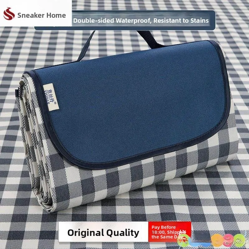 

Толстый коврик для пикника из оксфордской ткани, влагостойкий напольный коврик для кемпинга, одеяло для пикника, портативное туристическое снаряжение для одного человека