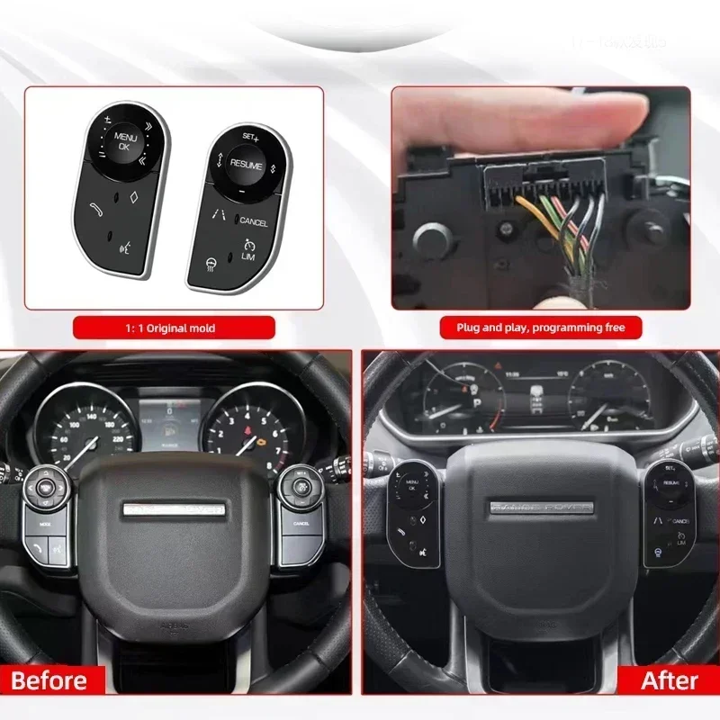 Steering Wheel Touch Buttons Sport L494 Vogue L405 2013-2017