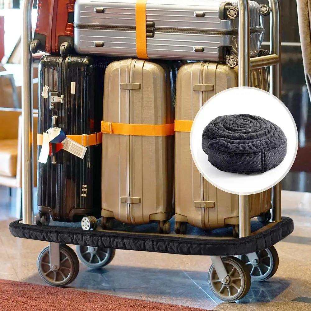 Large Hotel Cart Bumper Wall Guard - Protective Cover for Airport & Travel, Indoor & Outdoor Use