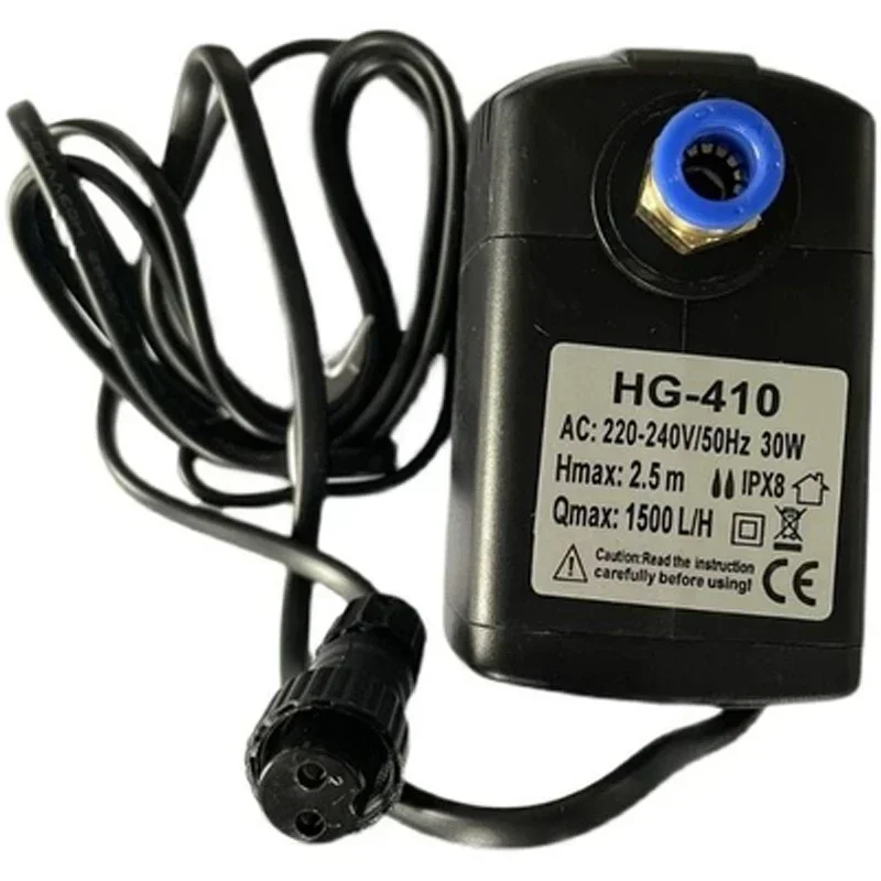 Bomba de agua HG-390, tanque superior, ventilador, pulverizador de HG-410