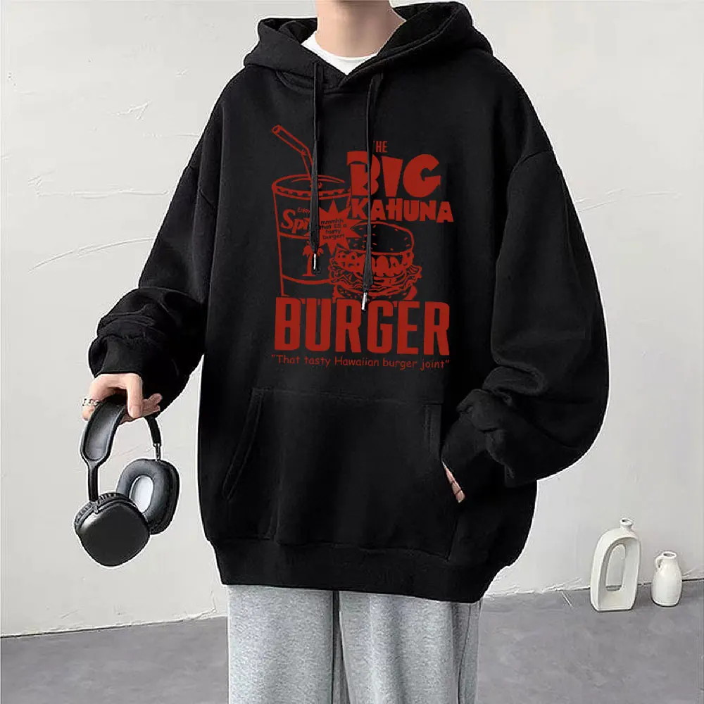 Pulp Fiction 2 Directed By Quentin Tarantino Hoodies Oversized Men Women The Big Kahuna Burger Sweatshirt Fashion Casual Hoodie