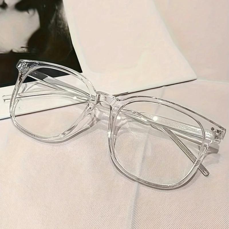 1/2 Pairs of Square Frame Glasses Blue Light Blocking Computer Goggles Suitable for Both Men and Women Suitable for Smartphones view 3