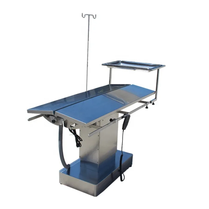 

Veterinary Equipment Animal Pet Operating Table 304 Stainless Steel V-type Vet Surgery Table For Vet Clinic