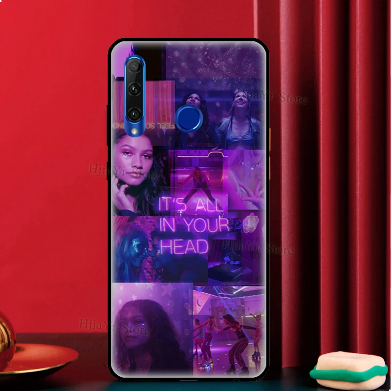 American TV Euphoria Zendaya Rue Phone Case For Honor Magic 5 4 Lite 50 70 90 8X 9X 10 Lite X6 X7 X8 X9 X8a X9a Back Cover