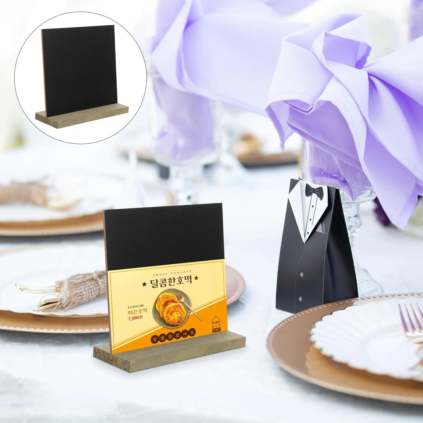 

10pcs Wooden Price Tags Chalkboard Signs Small Vintage Table Number Place Cards For Weddings Banquets Parties Decor Buffet Menu
