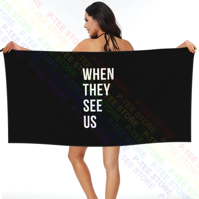 When They See Us-Central Park 5 Quick dry Towel Soft Microfiber Good Quality