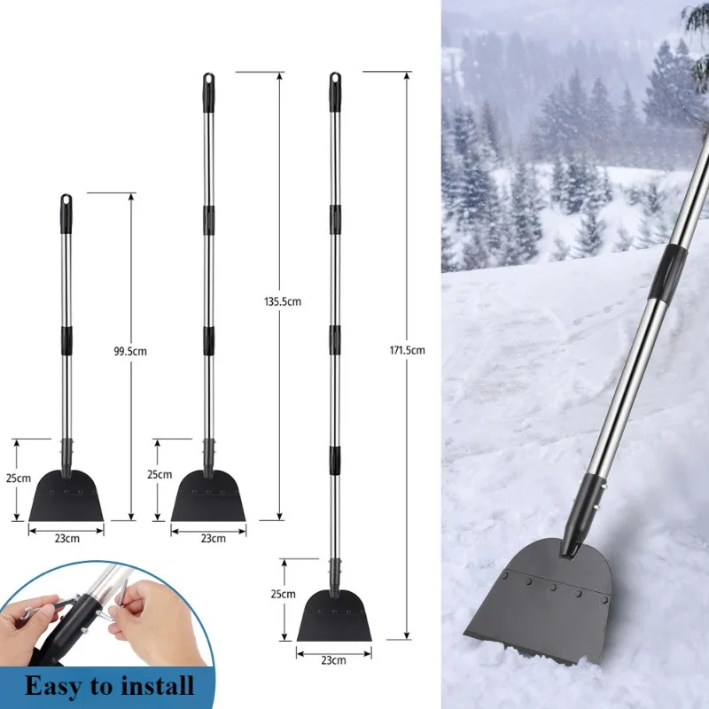 Snow Shovels Ice Shovels Garden Cleaning Shovels Ice Removal Tools Lawn Edge Weeding Shoveling Garden Tools Multifunctional