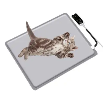애완동물 전기 담요 겨울 온열 패드, 고양이 개 온열 둥지 온열 애완견 패드, 조절 가능한 애완동물 전기 패드, 실내 온열 매트