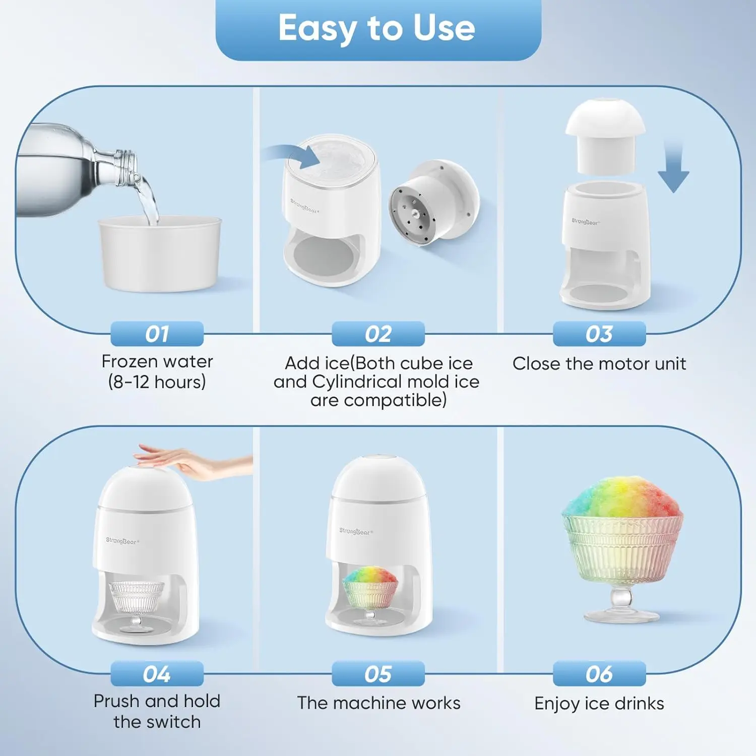 ماكينة صنع الثلج المخروطية الثلجية، ماكينة حلاقة الثلج الكهربائية، ماكينة صنع مخروط الثلج لحفلات أعياد ميلاد الأطفال، منزل دافئ #4